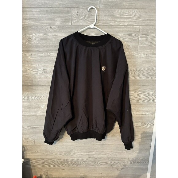 Vintage Roche‎ Windbreaker Jacket Coat Golf Pullover XL Embroidered Reversible - Picture 4 of 9